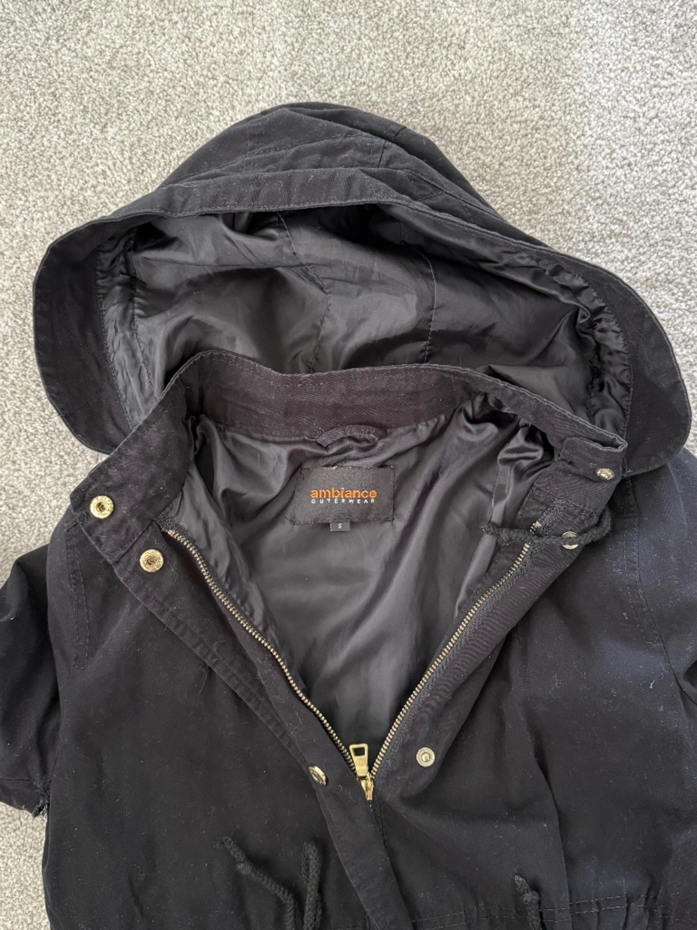 Black Utility Jacket - Picture 5 of 5